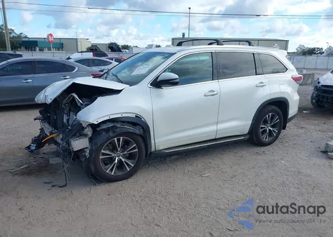 2016 Toyota Highlander Xle V6 из США, поврежденный, VIN 5TDJKRFH3GS280455